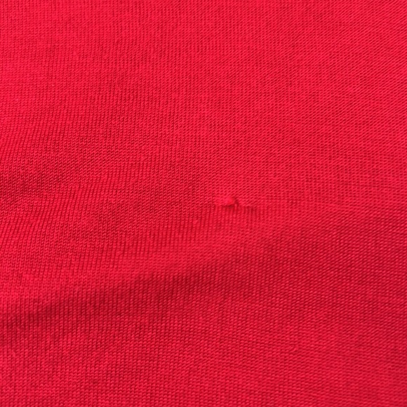 Red Silk T Shirt - Picture 4 of 4